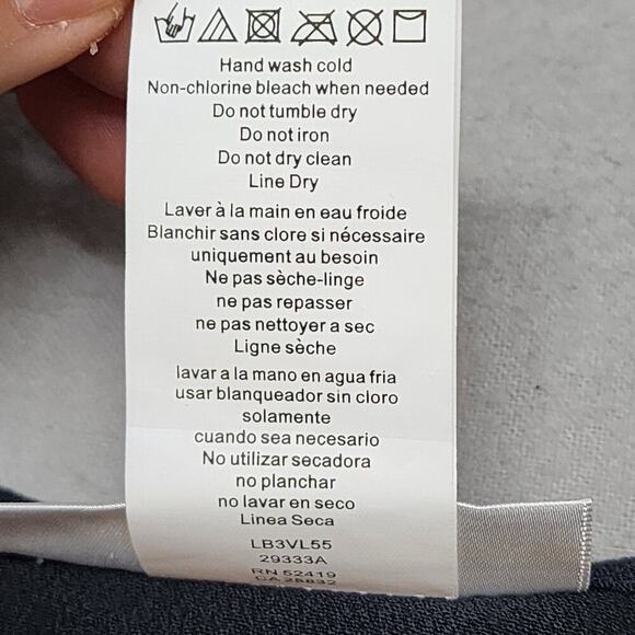 La Blanca Resort Wear Cover Up Dress Tassels Style LB3VL55 Black Size‎ M NWT - Picture 6 of 6